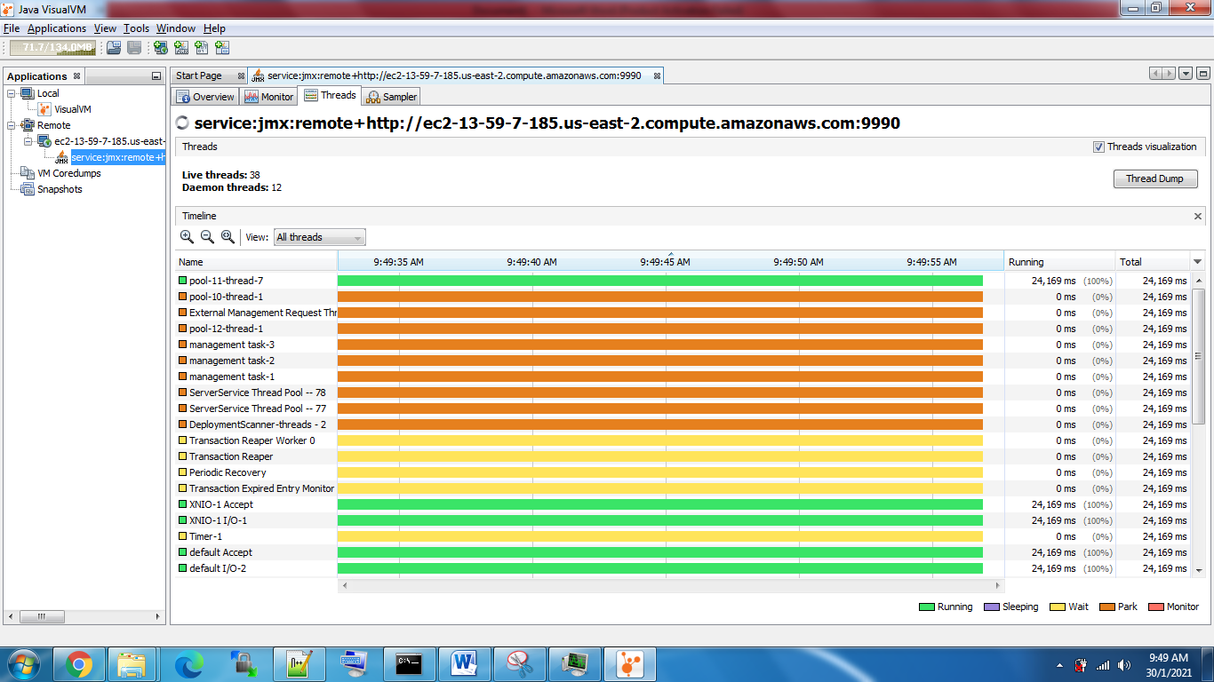 How to enable JMX port in logic [10/11/12/14c] for monitoring Ask